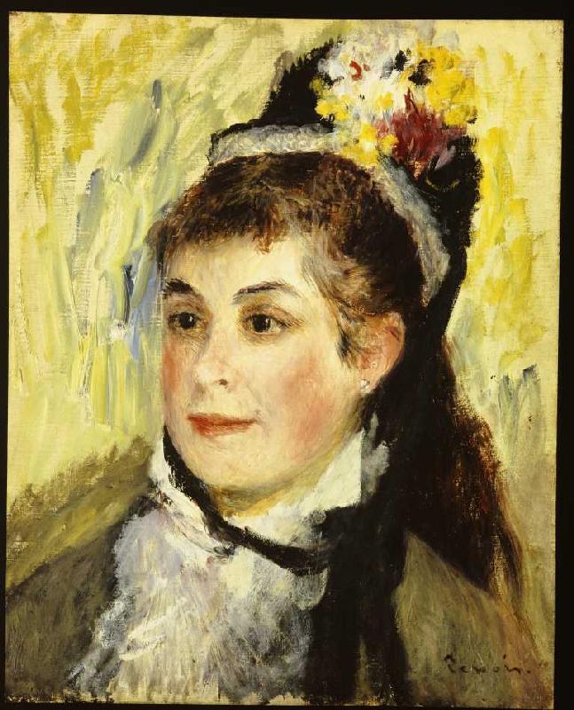 Bildnis der Madame Edmond Renoir von Pierre-Auguste Renoir