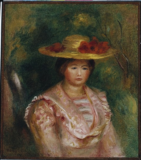 Bust of a Woman (Gabrielle) von Pierre-Auguste Renoir