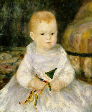 Child with A Toy Clown von Pierre-Auguste Renoir