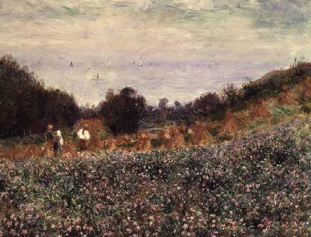 Countryside at Berneval von Pierre-Auguste Renoir