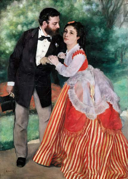 Das Ehepaar Sisley von Pierre-Auguste Renoir