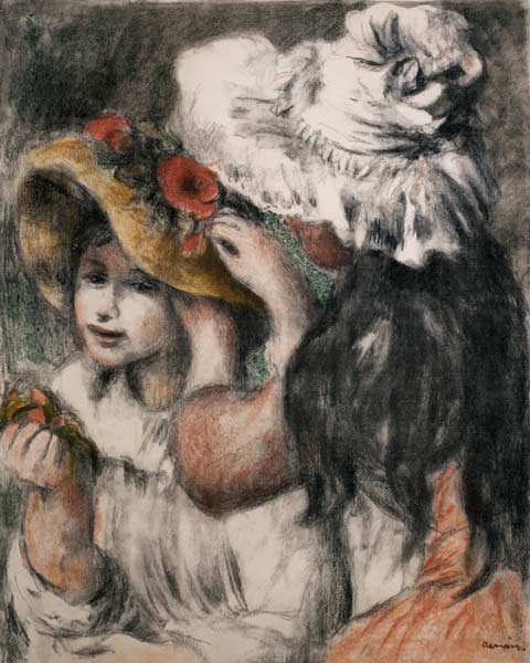Die Hutnadel von Pierre-Auguste Renoir