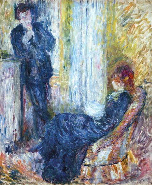 Die Unterhaltung von Pierre-Auguste Renoir
