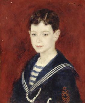 Fernand Halphen als Kind 1880