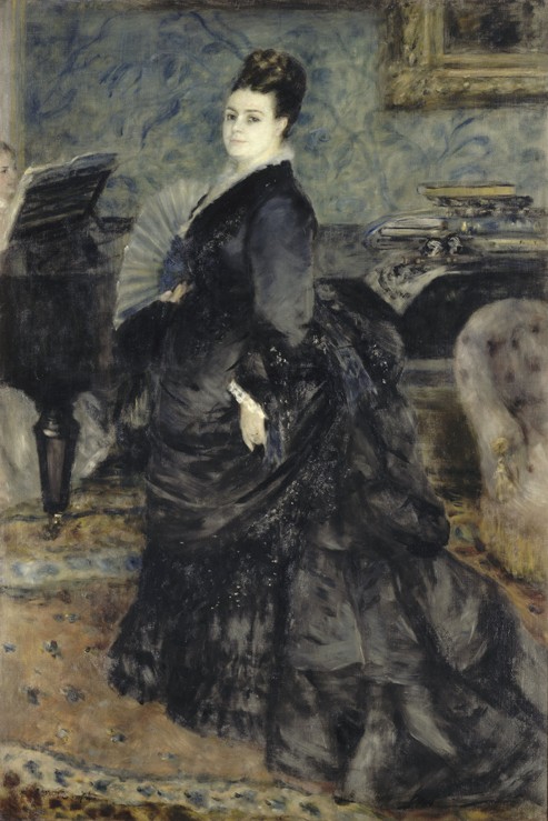 Frauenbildnis (Mme Georges Hartmann) von Pierre-Auguste Renoir