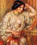 Gabrielle mit Schmuckkästchen von Pierre-Auguste Renoir