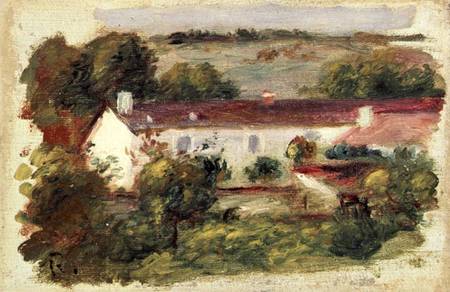 House at Essoyes von Pierre-Auguste Renoir