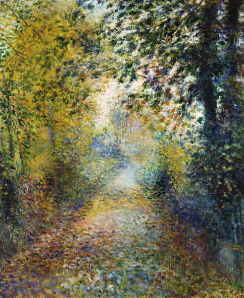 Im Wald von Pierre-Auguste Renoir