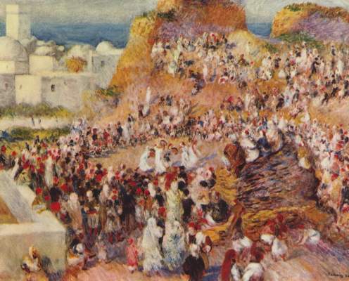Die Kasbah in Algier von Pierre-Auguste Renoir
