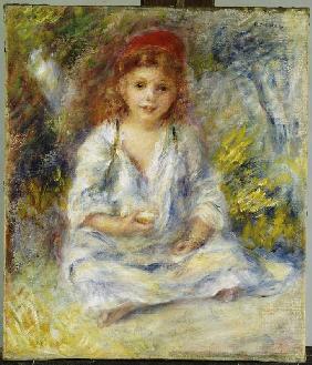Kleines algerisches Mädchen Um 1881