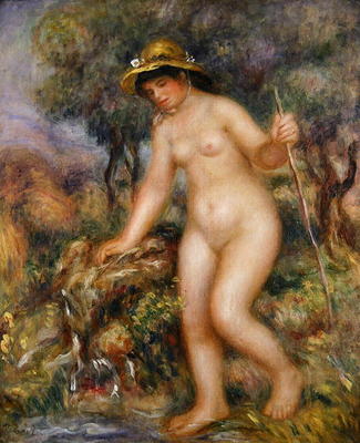 La Source or Gabrielle Nue (oil on canvas) von Pierre-Auguste Renoir