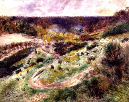 Landscape at Wargemont von Pierre-Auguste Renoir