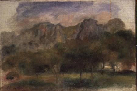 Les Alpilles von Pierre-Auguste Renoir
