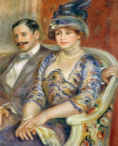 Monsieur et Madame Bernheim de Villers von Pierre-Auguste Renoir