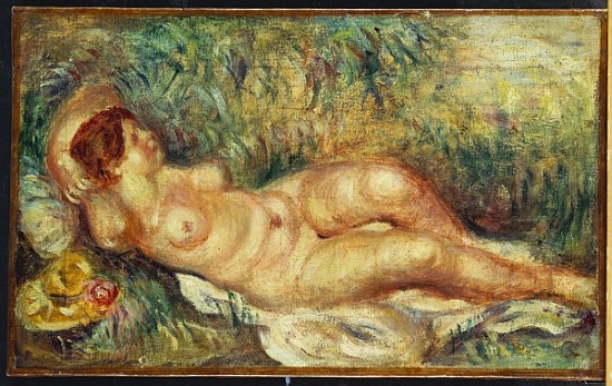 Outstretched Nude von Pierre-Auguste Renoir