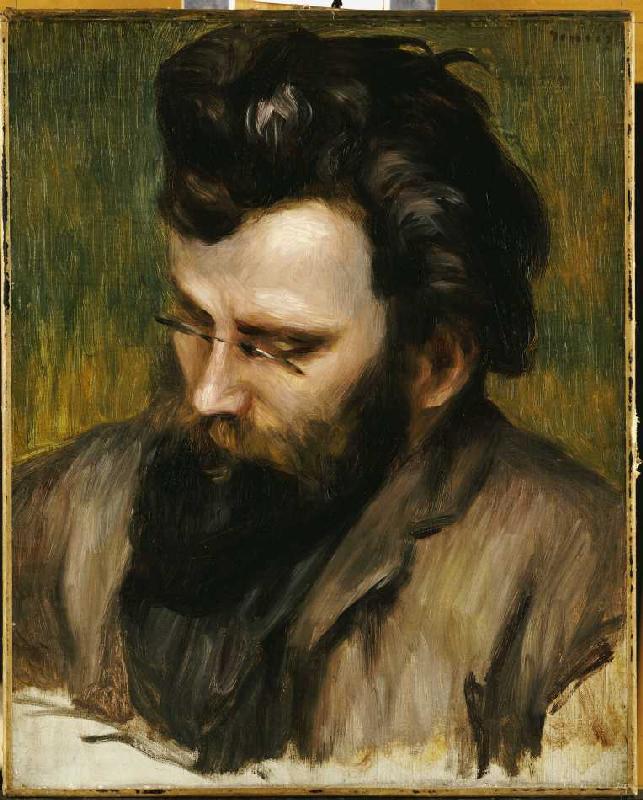 Portrait von Claude Terrasse. von Pierre-Auguste Renoir