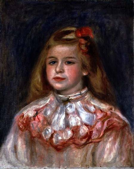 Portrait of a Young Girl von Pierre-Auguste Renoir