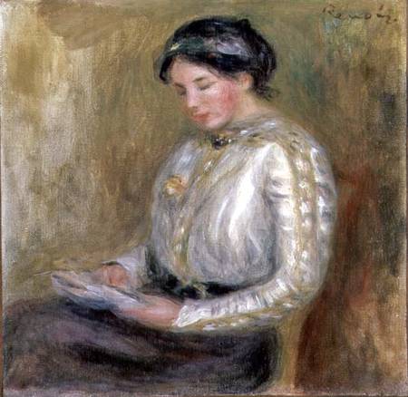 Reading von Pierre-Auguste Renoir