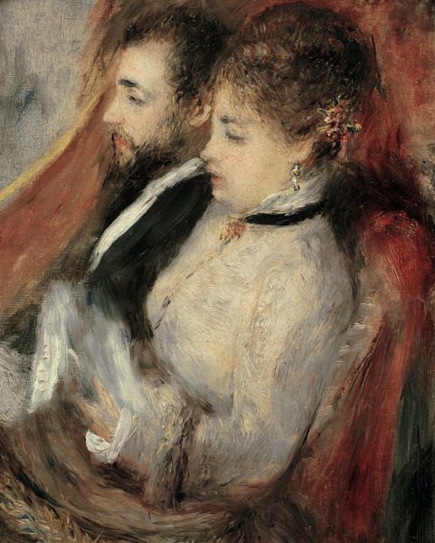 Renoir / The Small Box / 1873/74 von Pierre-Auguste Renoir