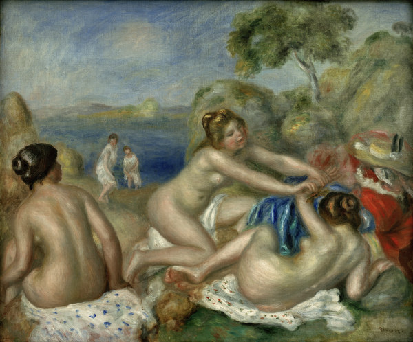 Renoir/Three bathers with a crab/c.1897 von Pierre-Auguste Renoir