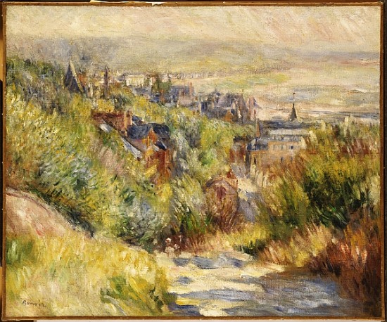 The Heights of Trouville von Pierre-Auguste Renoir