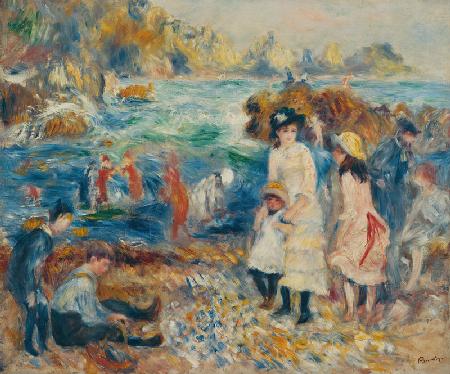 Enfants au bord de la mer 1883