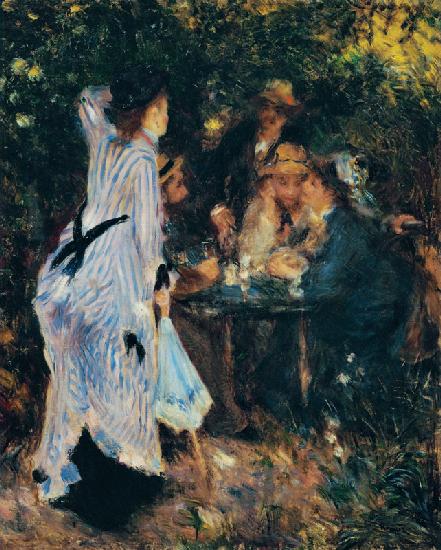 In the Garden, or Under the Trees of the Moulin de la Galette 1875