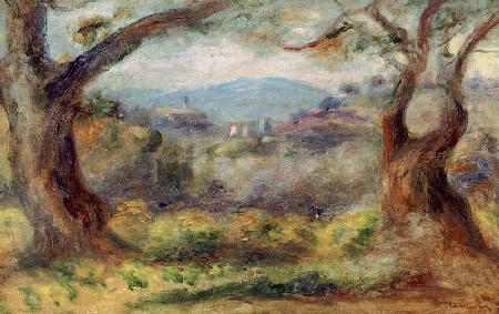 Landscape at Les Collettes 1910