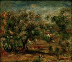 Renoir / Landscape near Cagnes / 1909/10