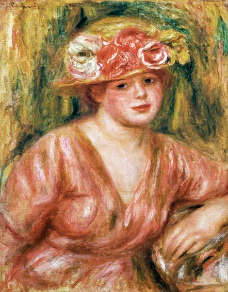 The Rose Hat or Portrait of Lady Hessling