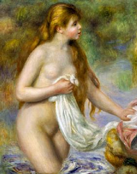 Bather with long hair c.1895