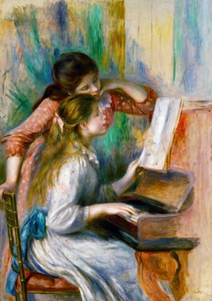 Young Girls at the Piano c.1890