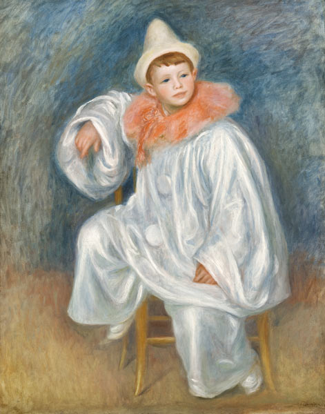 The White Pierrot, 1901/02 von Pierre-Auguste Renoir