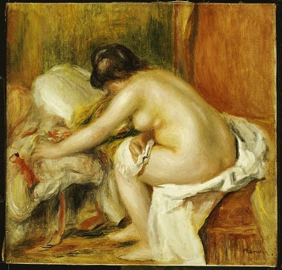 Seated Bather, 1898  von Pierre-Auguste Renoir