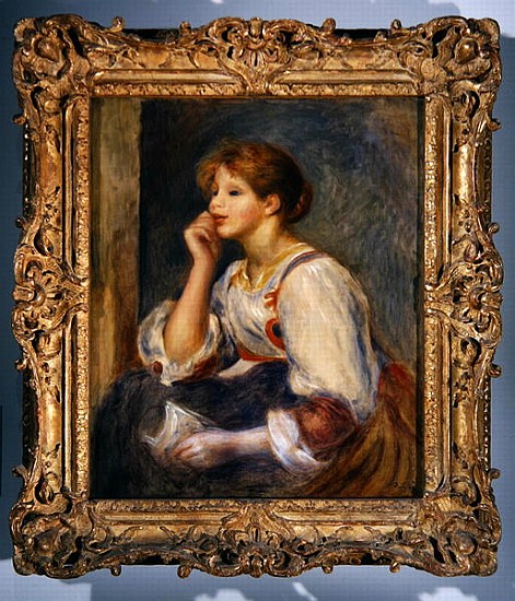 Woman with a letter, c.1890 von Pierre-Auguste Renoir
