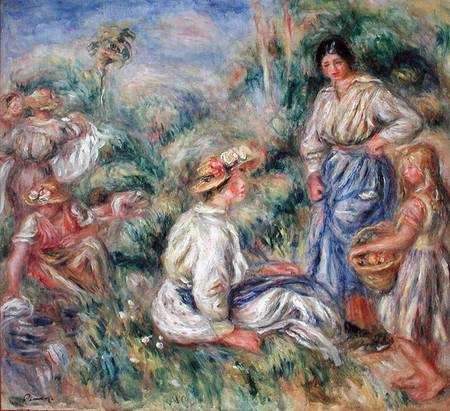 Women in a Landscape von Pierre-Auguste Renoir