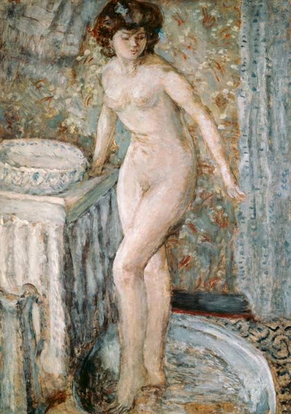Nu à la toilette (Akt bei der Toilette) von Pierre Bonnard