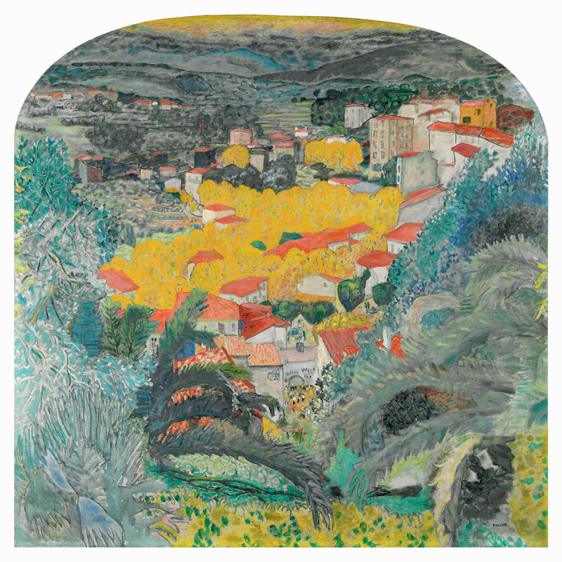 Blick auf Cannet von Pierre Bonnard