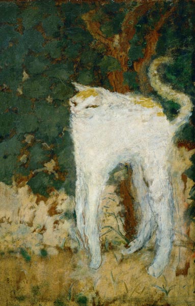 Le chat blanc von Pierre Bonnard