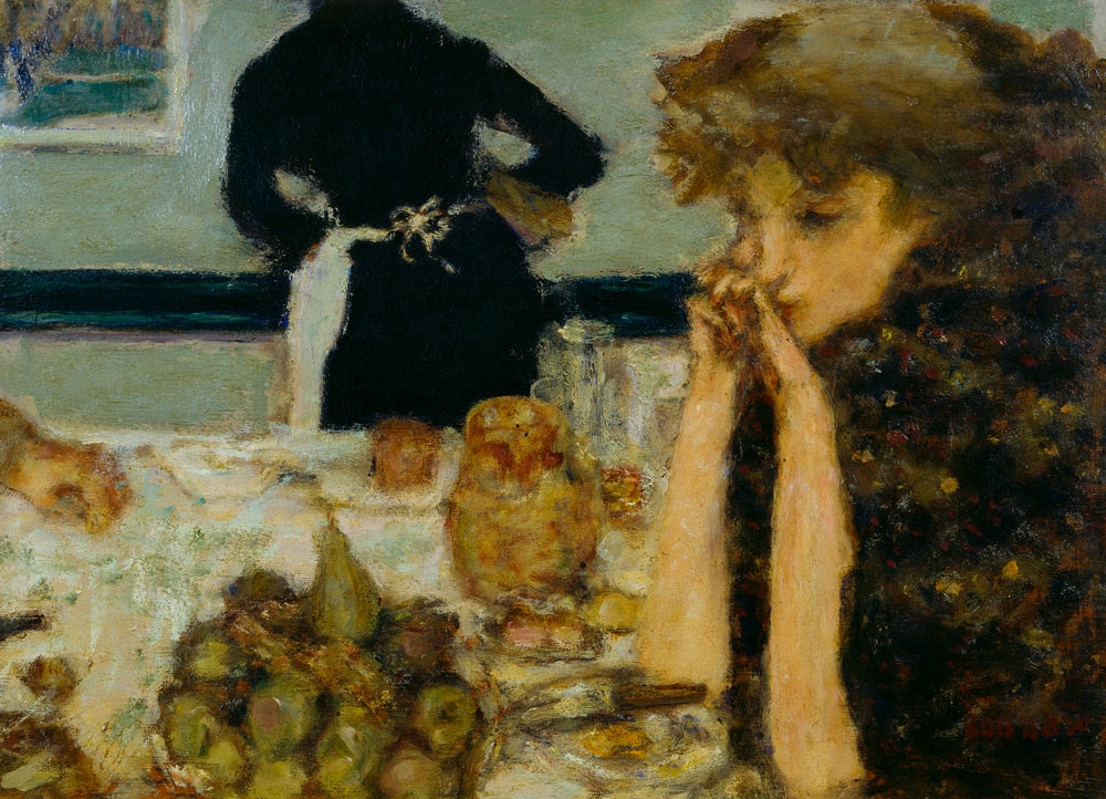 Le petit déjeuner de Misia Natanson von Pierre Bonnard