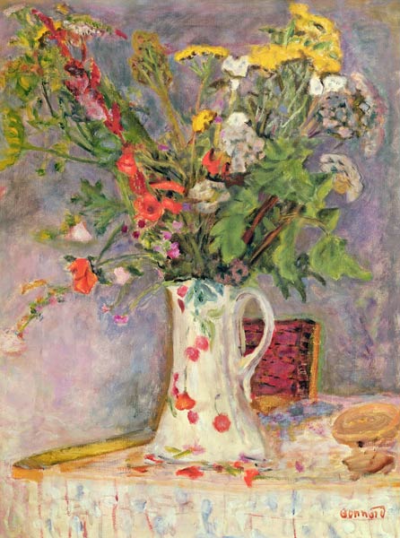 Wilde Blumen von Pierre Bonnard