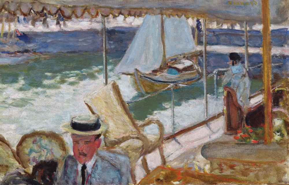 Auf der Yacht von Pierre Bonnard