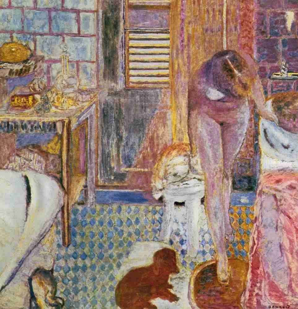 Das Badezimmer von Pierre Bonnard