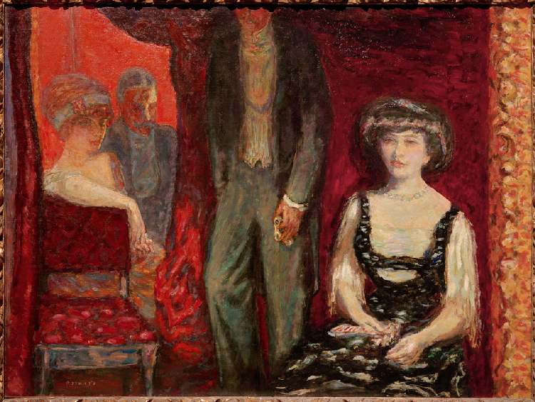 Die Loge, Herr und Frau Josse und Gaston Bernheim-Jeune von Pierre Bonnard