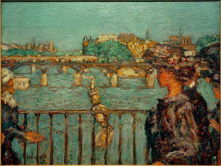 Le Pont des Arts von Pierre Bonnard