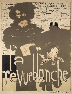 Plakat für La Revue Blanche 1894