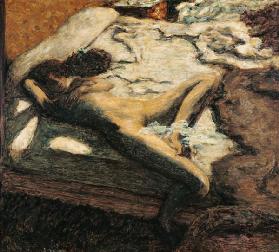 Femme assoupie su un lit, ou L'indolente 1899