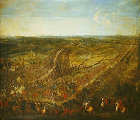 Battle of Fleurus von Pierre-Denis Martin