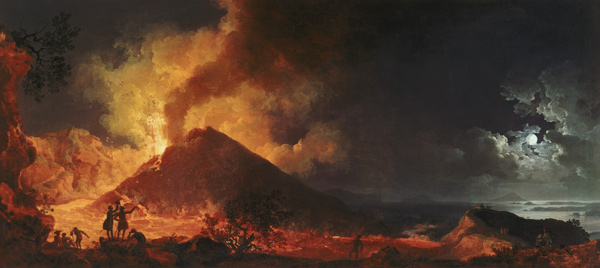 The Eruption of Mount Vesuvius in 1771 von Pierre Jacques Volaire