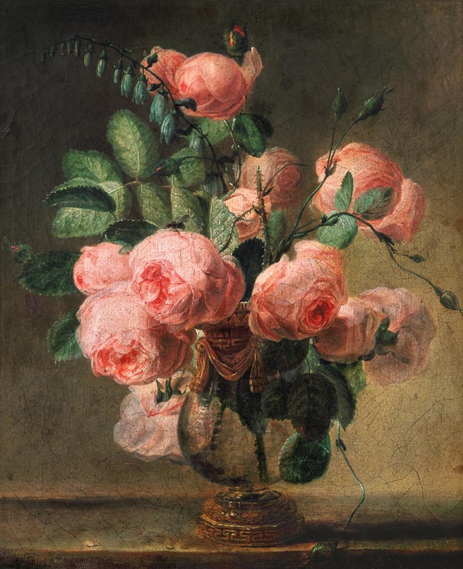 Vase mit Blumen von Pierre Joseph Redouté